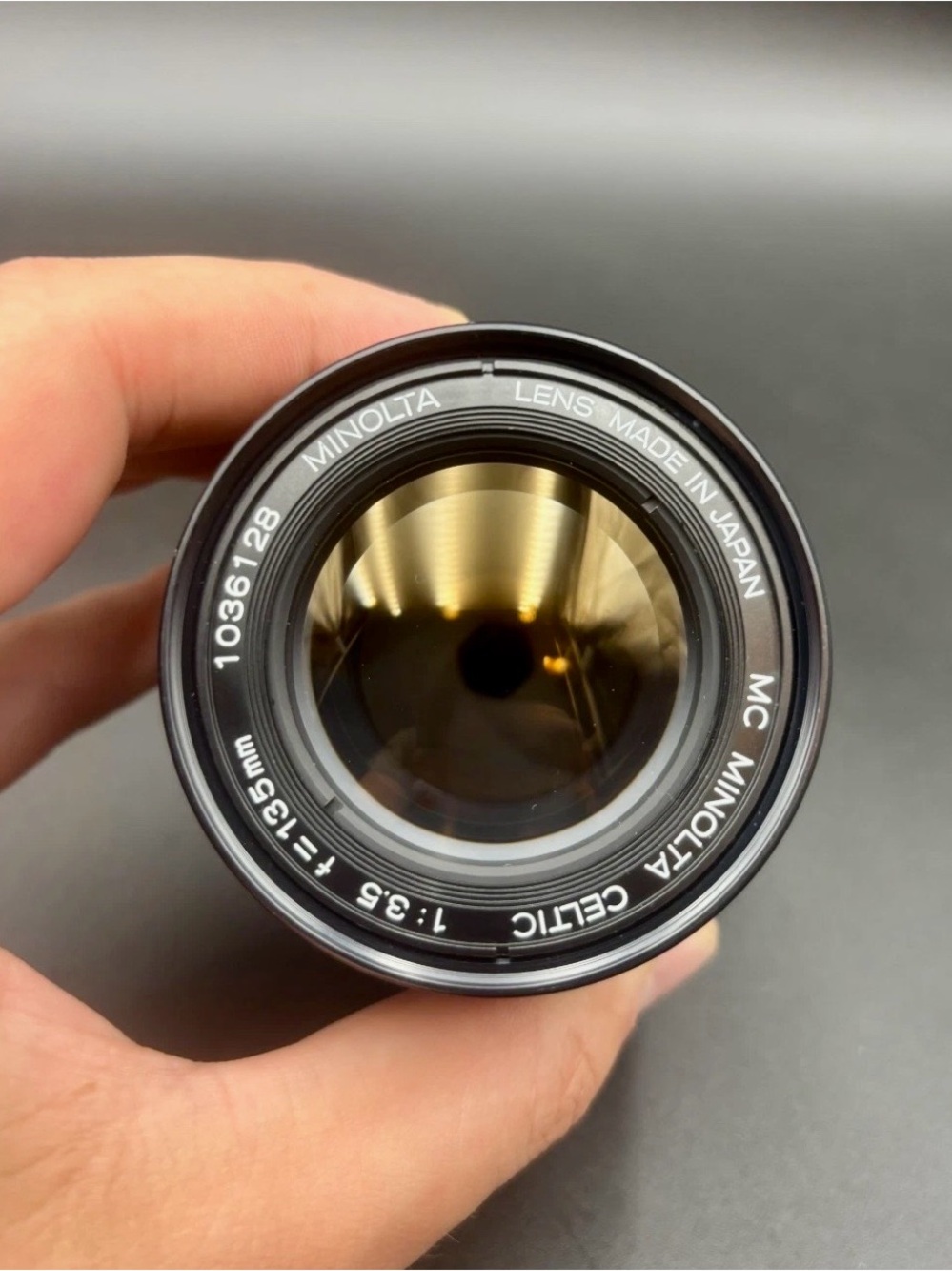 Minolta MC Celtic 135mm F3.5 Prime Lens for MC/MD Mount SLR/Mirrorless Cameras